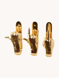 Metal Wall Hook F-you - thumbnail 3