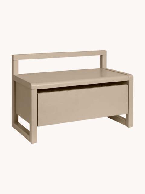 Kids Wooden Bench Little Architect with Storage - image 1