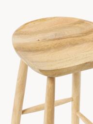 Mango Wood Bar Stool Nino - thumbnail 7