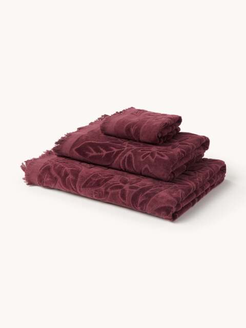 Velvet Towel Set Rosaria, in various set sizes - image 1