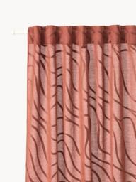 Light-Filtering Multi-Band Curtains Lidia, Set of 2, W 140 cm