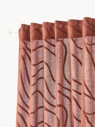 Light-Filtering Multi-Band Curtains Lidia, Set of 2, W 140 cm - thumbnail 3