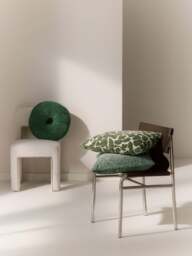 Chenille Cushion Cover Hanka with Pixel Pattern - thumbnail 5