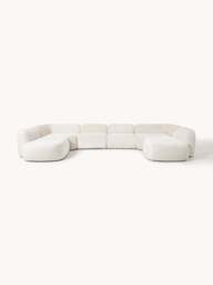 XL Modular Teddy Bouclé Sofa Wolke - thumbnail 2