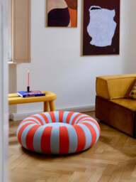 Inflatable Round Pouf Float, Ø 100 - thumbnail 2
