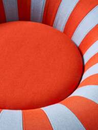 Inflatable Round Pouf Float, Ø 100 - thumbnail 3