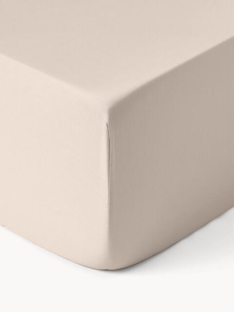 Boxspring Fitted Sheet Comfort, Cotton Sateen - image 1