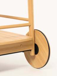 Wooden Drinks Trolley Libby - thumbnail 4