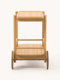 Wooden Drinks Trolley Libby - thumbnail 3