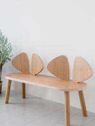 Kids Wooden Bench Mouse - thumbnail 2
