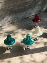 Small Portable Dimmable LED Table Lamp Pantop, Design Verner Panton - thumbnail 2