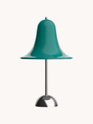 Small Portable Dimmable LED Table Lamp Pantop, Design Verner Panton
