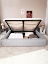 Upholstered Bed Lennon with Storage Space - thumbnail 2