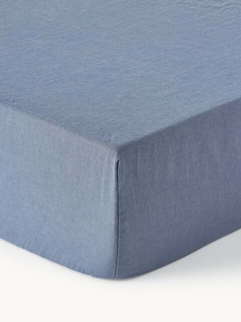 Fitted Sheet Airy, Washed Linen - image 1