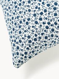 Washed Cotton Pillowcase Nolana with A Small Floral Pattern - thumbnail 6