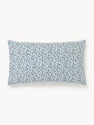 Washed Cotton Pillowcase Nolana with A Small Floral Pattern - thumbnail 3
