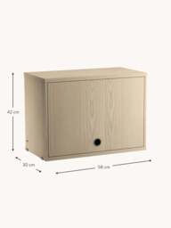 Cabinet String System with Flip Door, W 58 x D 30 cm - thumbnail 2
