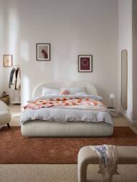 Upholstered Teddy Bed Alba - thumbnail 9