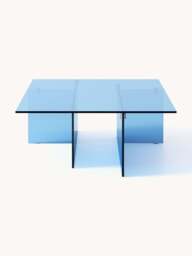 Large Glass Coffee Table Anouk, W 160 cm - thumbnail 3