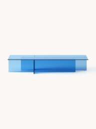 Large Glass Coffee Table Anouk, W 160 cm - thumbnail 2