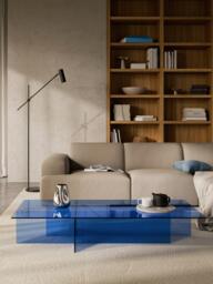 Large Glass Coffee Table Anouk, W 160 cm - thumbnail 7