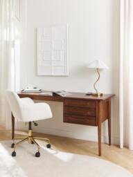 Mango Wood Desk Paul - thumbnail 3