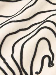 Hand-Stitched Organic Cotton Cushion Cover Jot - thumbnail 6