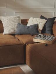 Cushion Cover Bubble with a High-Low Texture - thumbnail 2