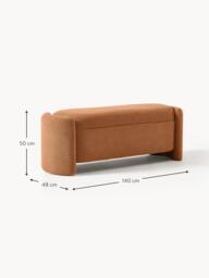 Teddy Upholstered Bench Benji with Storage Space - thumbnail 9