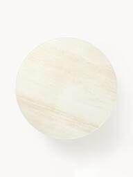 XL Round Coffee Table Antigua with Marble Effect Glass Top - thumbnail 3