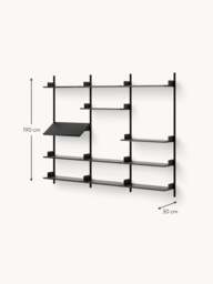 Large Wall-Mounted Shelf 1900 - thumbnail 2