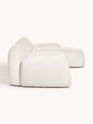 Modular Teddy Bouclé Corner Sofa Wolke (4-seater) - thumbnail 3