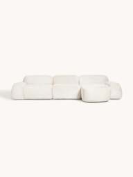 Modular Teddy Bouclé Corner Sofa Wolke (4-seater) - thumbnail 1