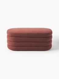 Bouclé Upholstered Bench Alto - thumbnail 4