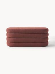 Bouclé Upholstered Bench Alto - thumbnail 3