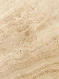 Oak Wood Coffee Table Chandler with Travertine Table Top - thumbnail 8