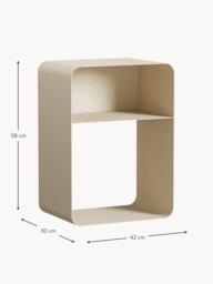 Handmade Metal Bedside Table Damio - thumbnail 5
