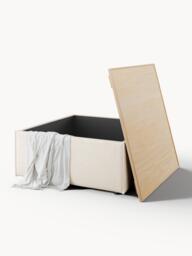 Linen Blend Ottoman Lennon with Storage - thumbnail 7