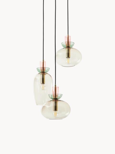 Coloured Glass Pendant Light Nyra - image 1