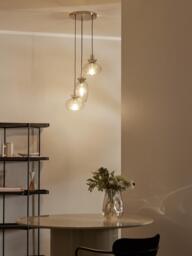 Coloured Glass Pendant Light Nyra - thumbnail 2