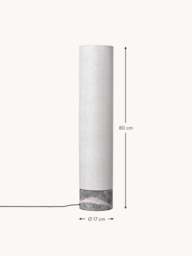 Dimmable LED Floor Lamp Unbound with Marble Base, Various Sizes - thumbnail 2