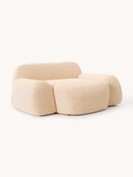 XL Bouclé Lounge Chair Wolke