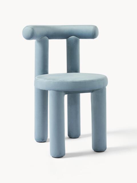 Upholstered Velvet Chair Calan - image 1