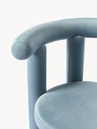 Upholstered Velvet Chair Calan - thumbnail 5