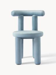 Upholstered Velvet Chair Calan - thumbnail 2