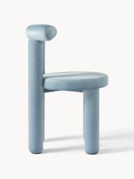 Upholstered Velvet Chair Calan - thumbnail 3