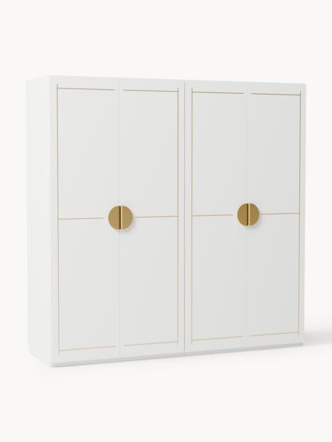 Modular Hinged Door Wardrobe Denise, 200 cm Wide, in various sizes - image 1