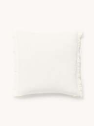 Linen Cushion Cover Luana with Fringes