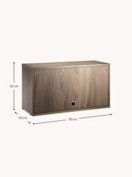 Cabinet String System with Flip Door, W 78 x D 30 cm - thumbnail 3