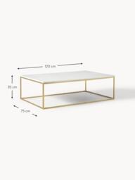 Large Marble Coffee Table Alys - thumbnail 9